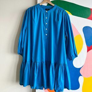J.Crew Blue Swingy Cover-up Dress